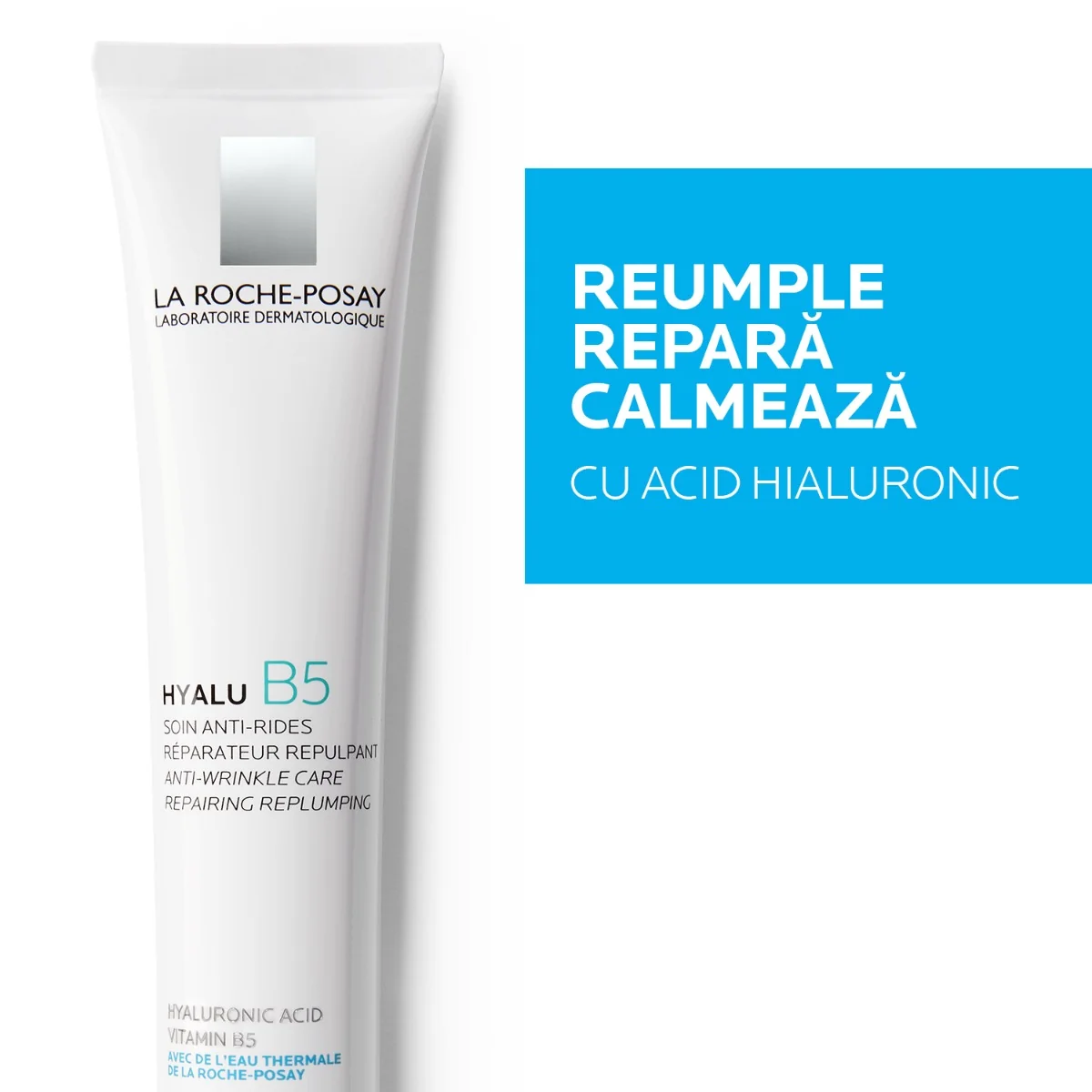 Crema antirid cu efect de reumplere Hyalu B5, 40ml, La Roche-Posay