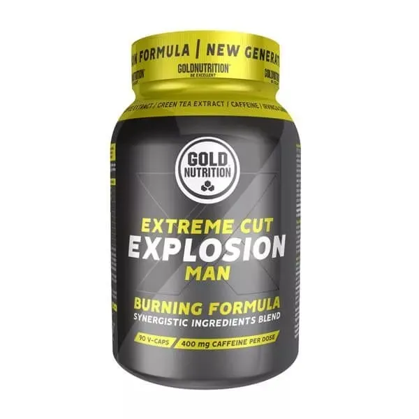 Extreme Cut Explosion pentru barbati, 90 capsule, Gold Nutrition