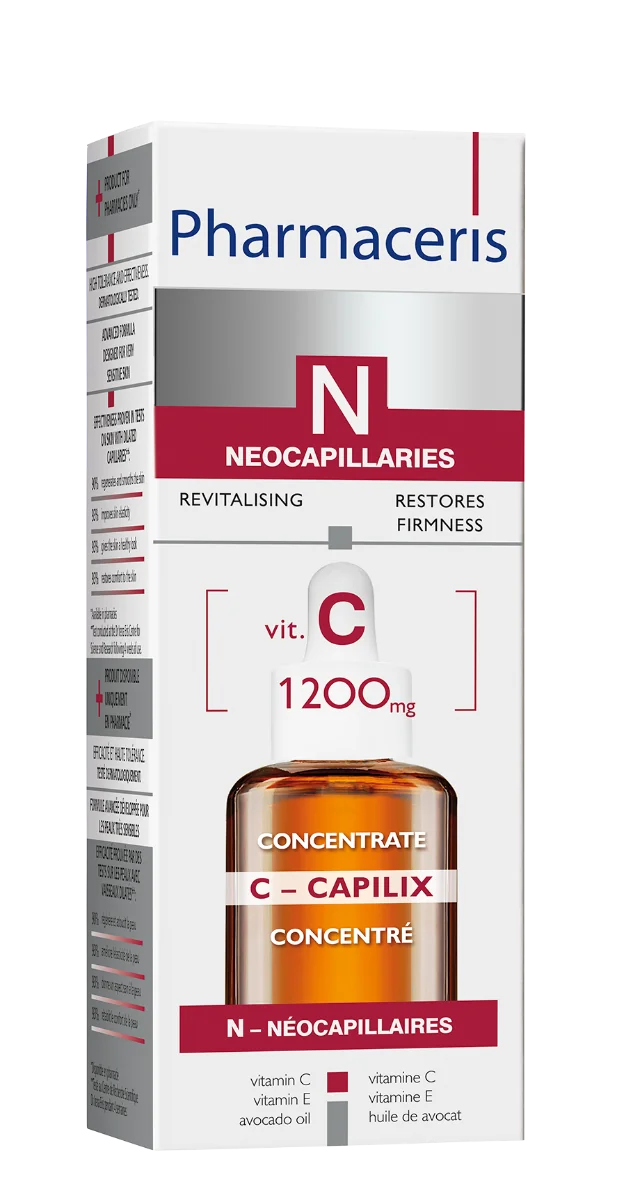 Concentrat cu vitamina C 1200mg C-Capilix N, 30ml, Pharmaceris