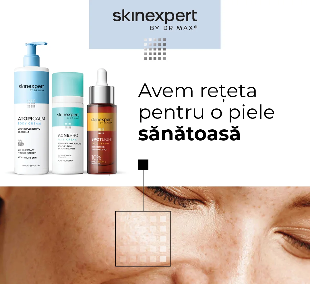 Skinexpert by Dr. Max - reteta pentru o piele sanatoasa Skinexpert by Dr. Max - reteta pentru o piele sanatoasa