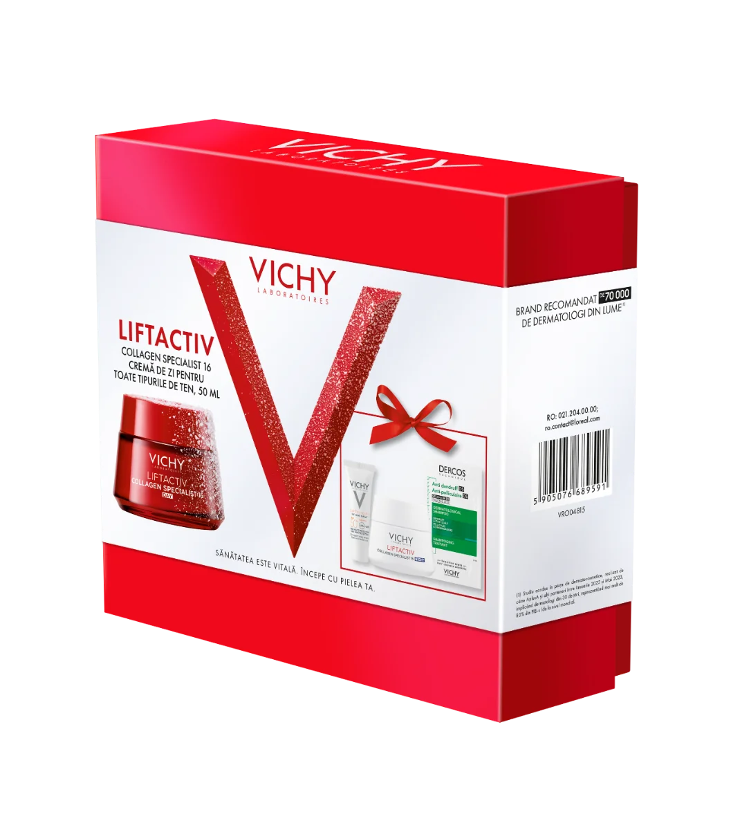 Pachet Liftactiv Collagen 16 de zi, Vichy