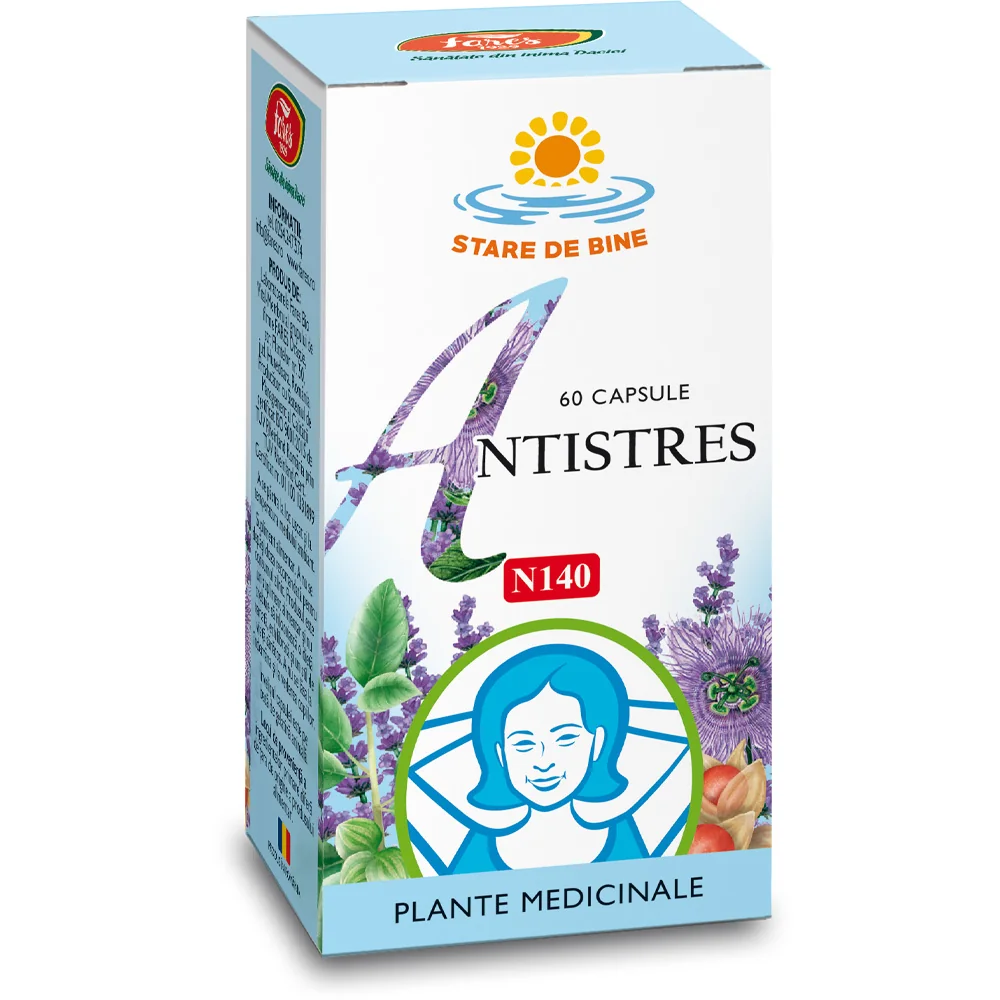 Antistres N140, 60 capsule, Fares