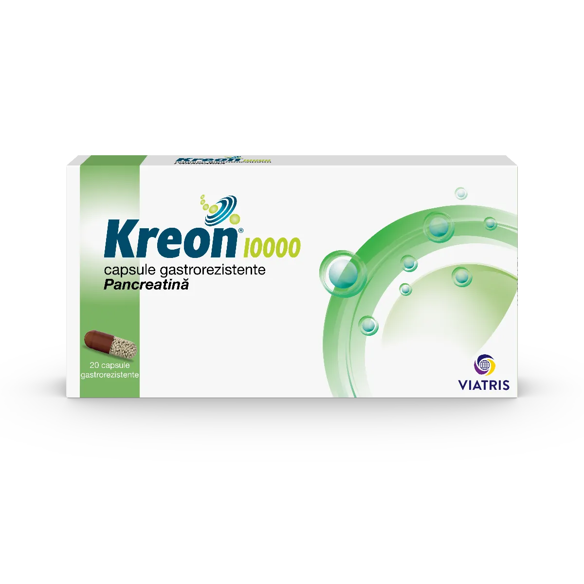 Kreon 10000 150mg, 20 capsule, Viatris