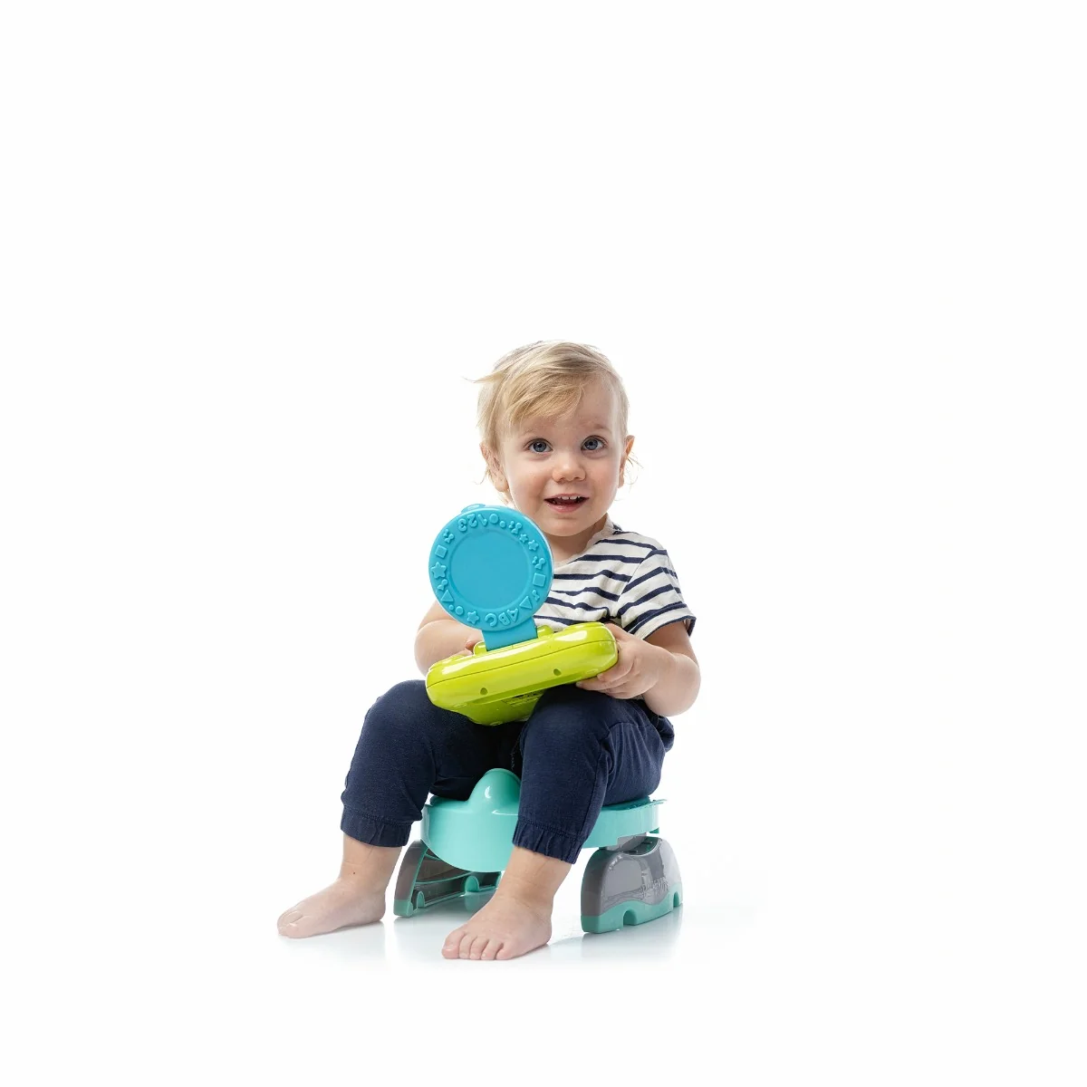 Olita portabila pliabila 2 in 1 Premium 15+ luni Teal, 1 bucata, Potette Plus