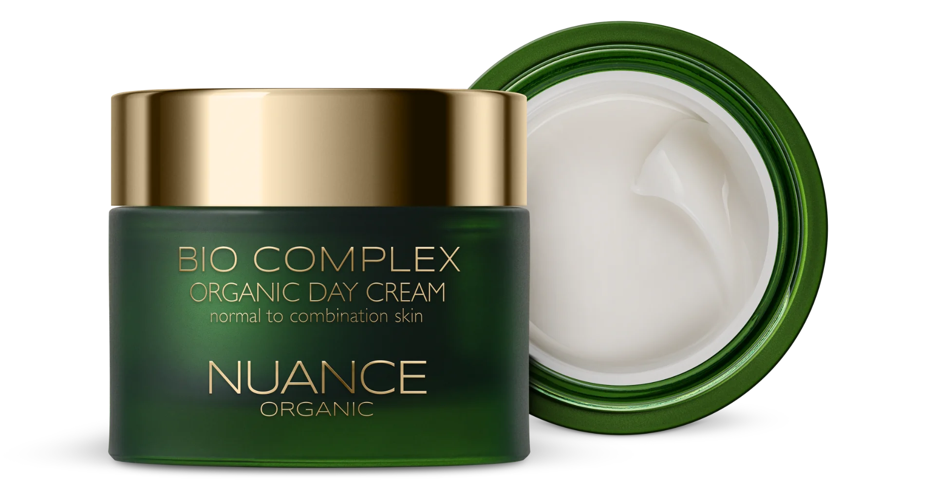 Crema de zi Organic pentru ten normal si mixt, 50ml, Nuance