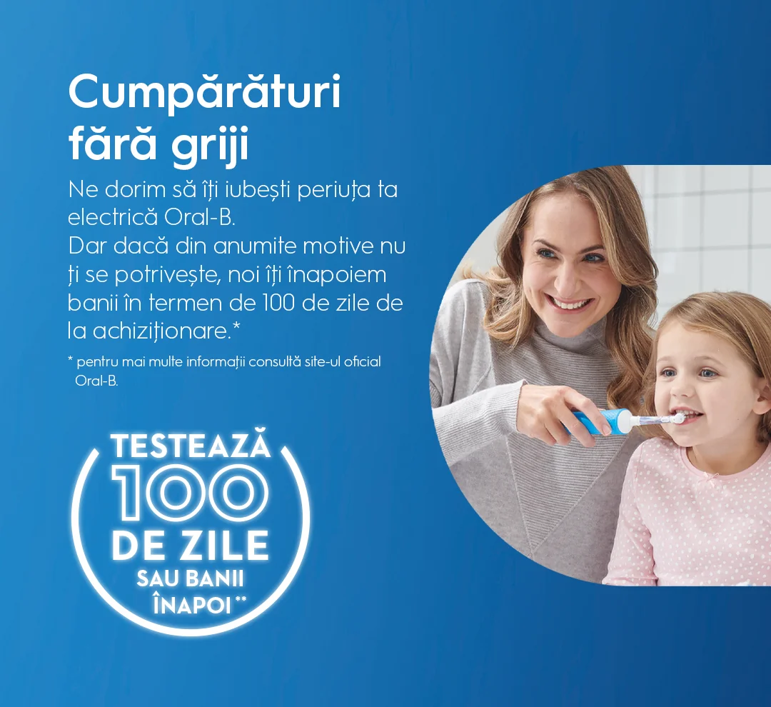 Cumparaturi fara griji cu Oral-B