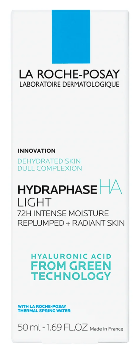 Crema intens hidratanta pentru ten normal-mixt 72h Hydraphase HA Light, 50ml, La Roche-Posay