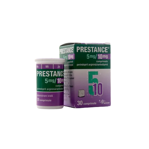 Prestance 5mg/10mg, 30 comprimate, Servier