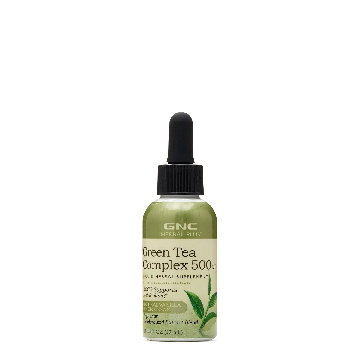 Extract de ceai verde lichid Herbal Plus, 57ml, GNC