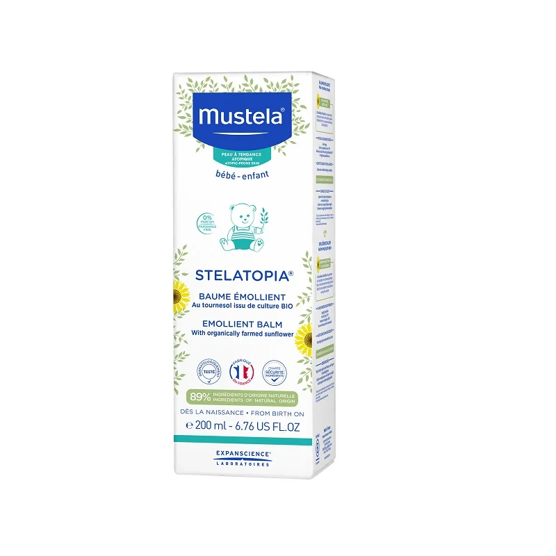 Balsam emolient Stelatopia, 200ml, Mustela