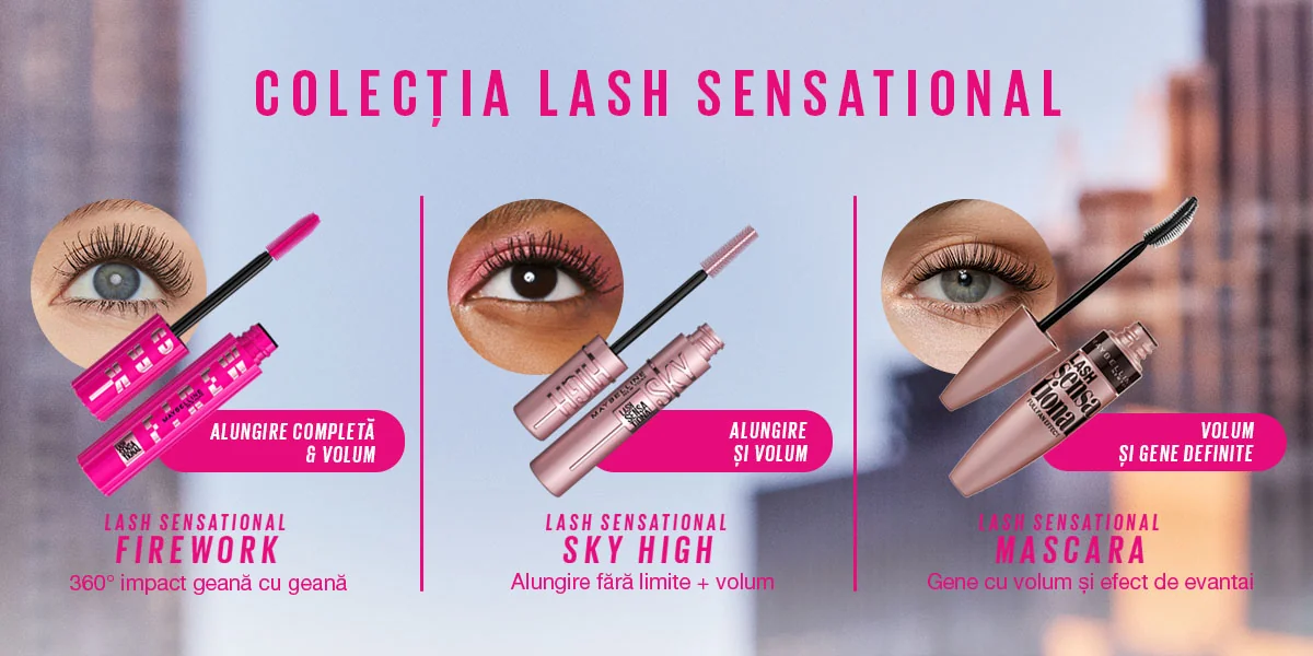Colectia Lash Sensational