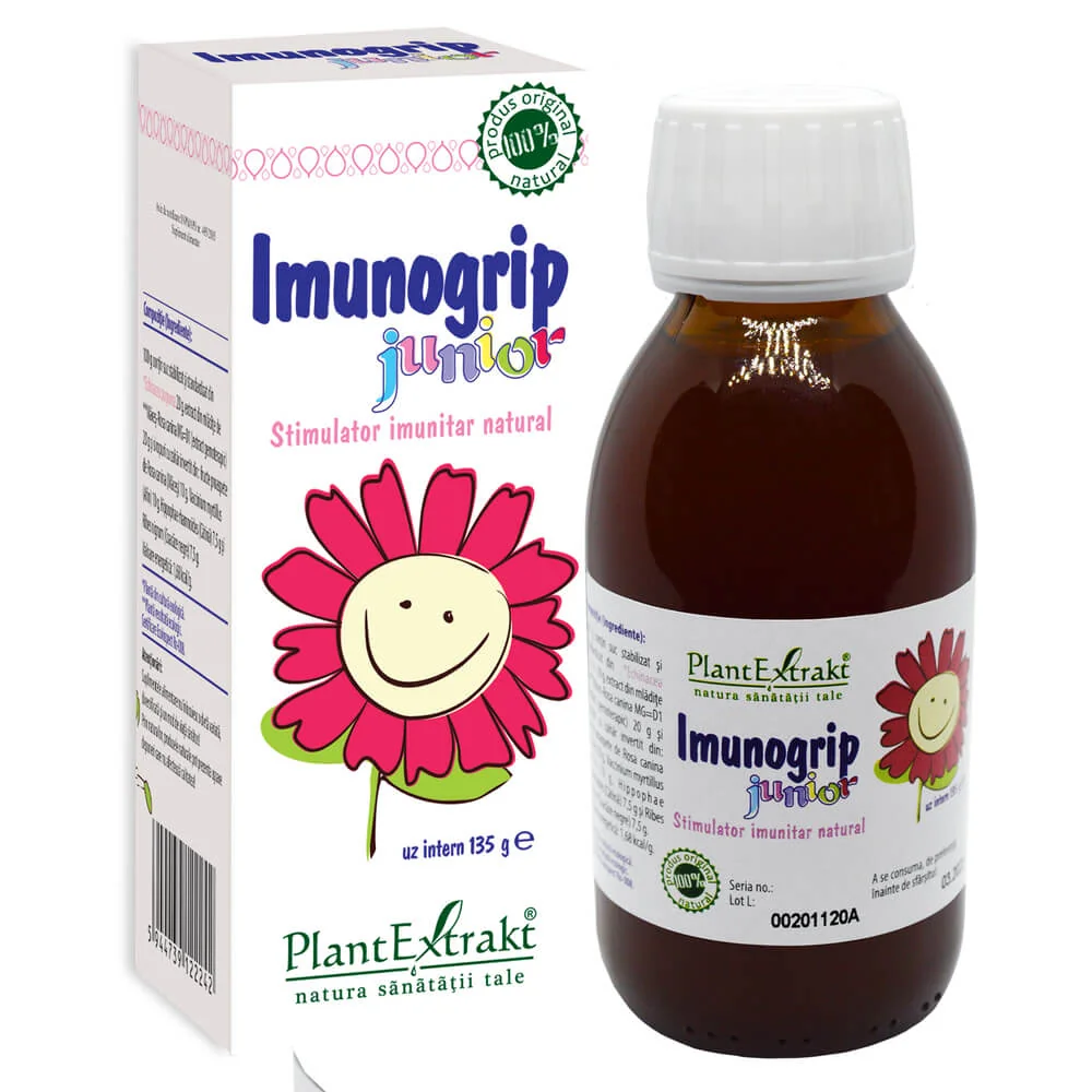 Imunogrip Junior, 100ml, PlantExtrakt