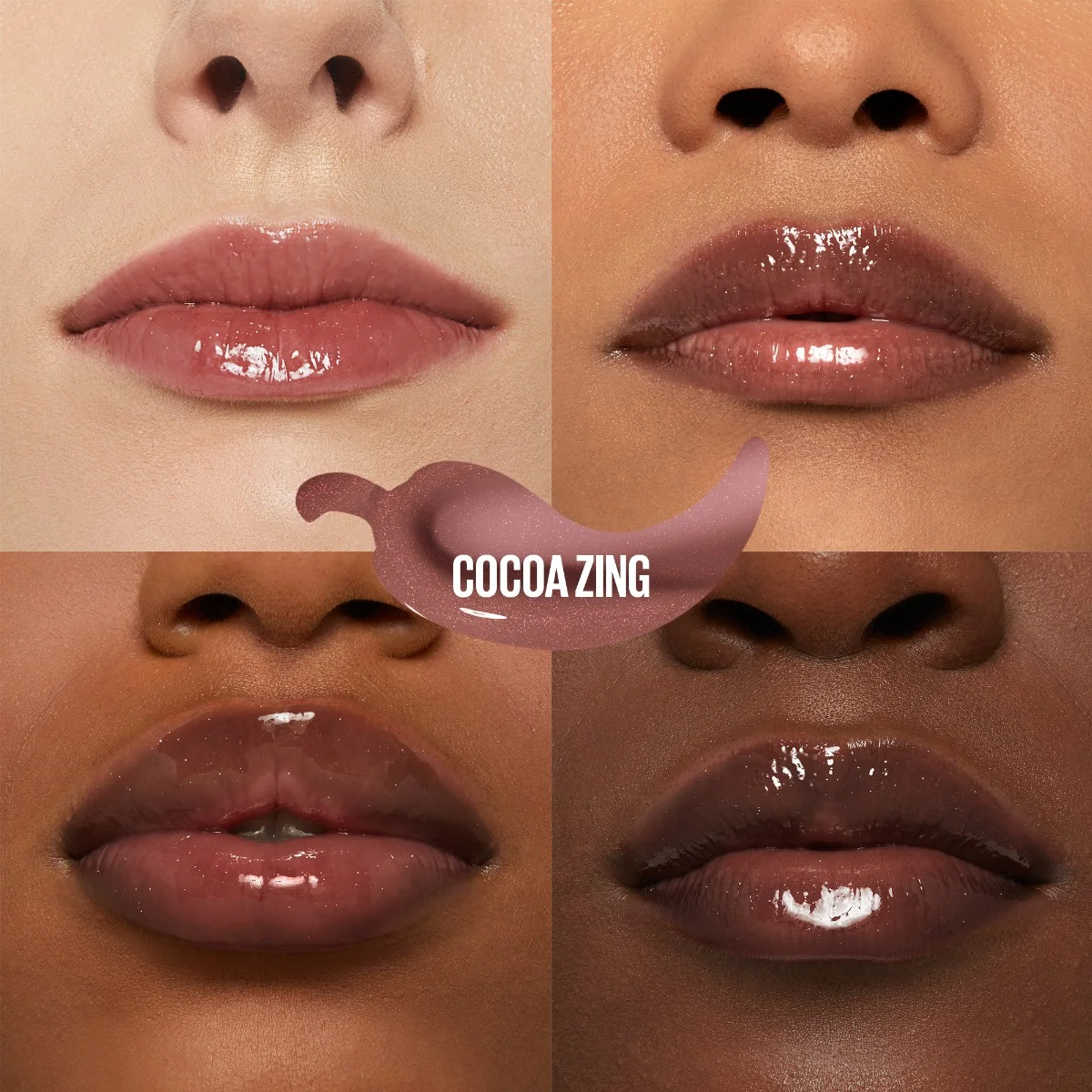 Luciu de buze cu efect de marire Lifter Plump 007 Cocoa Zing, 5.4ml, Maybelline