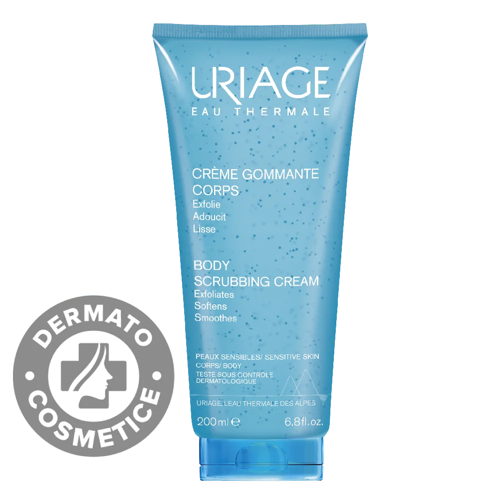 Scrub exfoliant cu apa termala, 200ml, Uriage