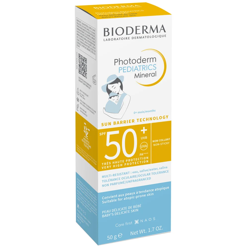 Fluid cu protectie solara SPF 50+ pentru copii Photoderm Pediatrics Mineral, 50g, Bioderma