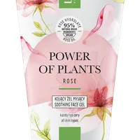 Gel calmant pentru curatare faciala Trandafir Power Of Plants, 150ml, Lirene