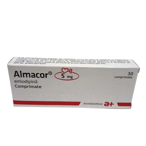 Almacor 5mg, 30 comprimate, Antibiotice 