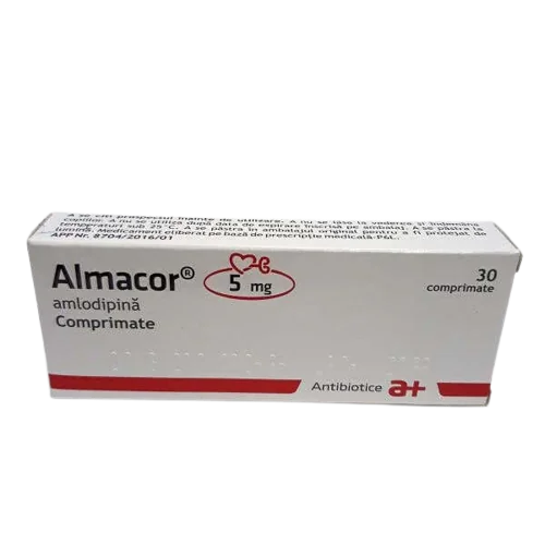 Almacor 5mg, 30 comprimate, Antibiotice