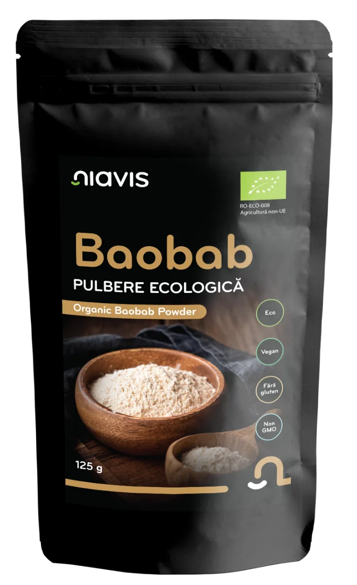 Pulbere ecologica Baobab, 125g, Niavis