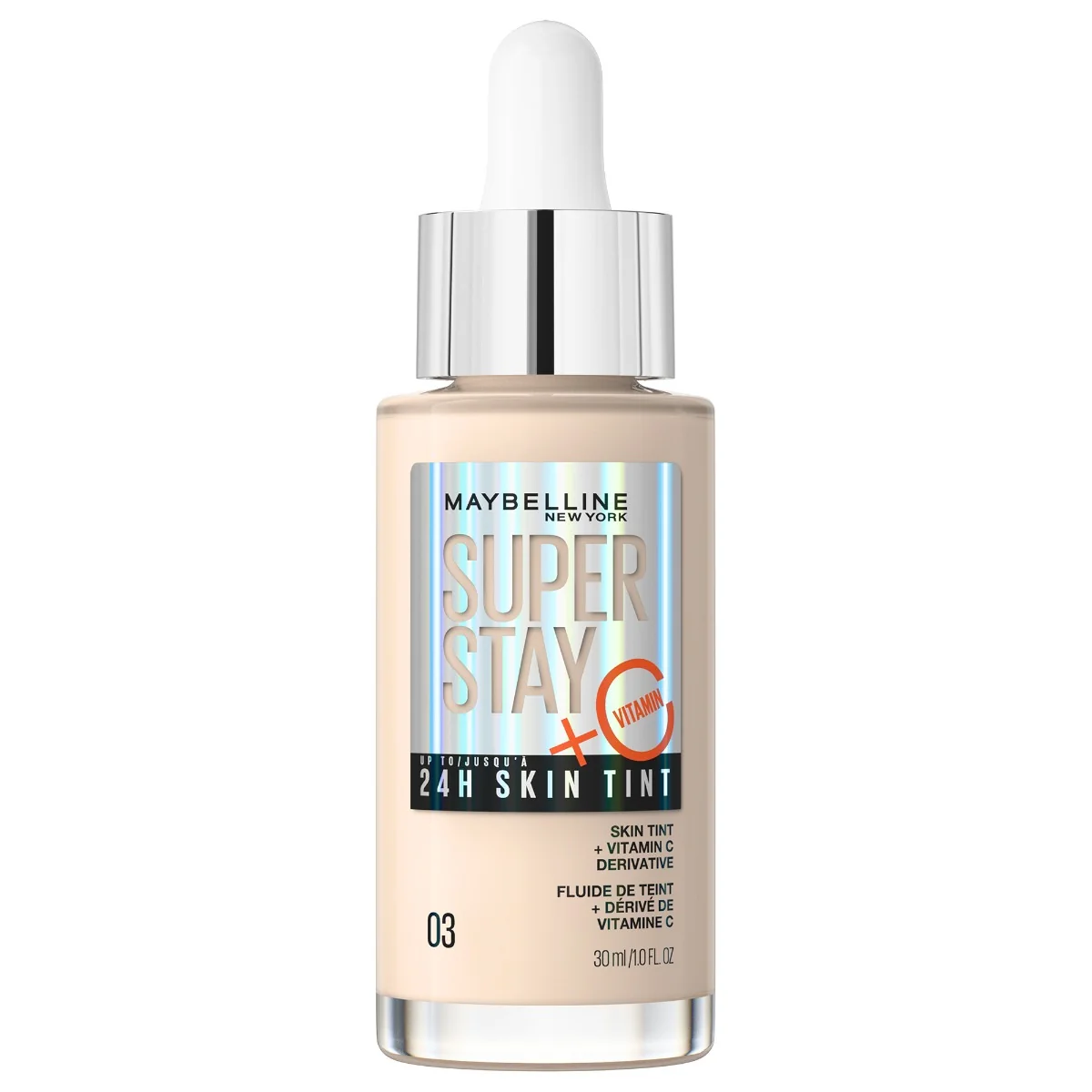 Fond de ten Super Stay Glow Skin Tint 03, 30ml, Maybelline