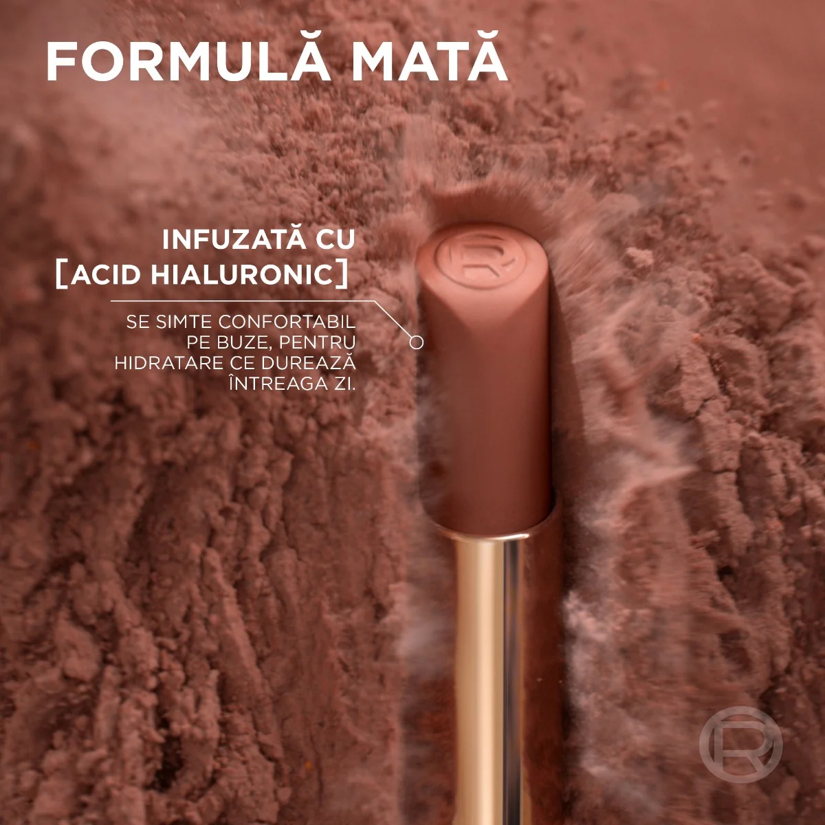 Ruj mat Color Riche Nudes of Worth 540 Le Nude Unstoppable, 4.8g, L'Oreal Paris