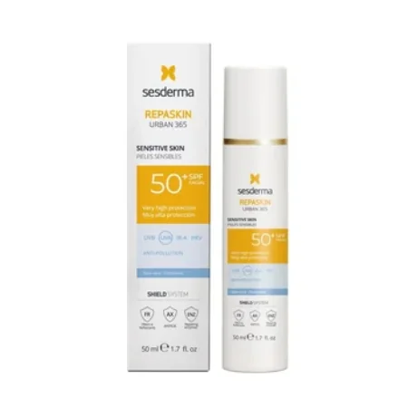 Crema cu protectie solara pentru ten sensibil Repaskin Urban 365, 50ml, Sesderma