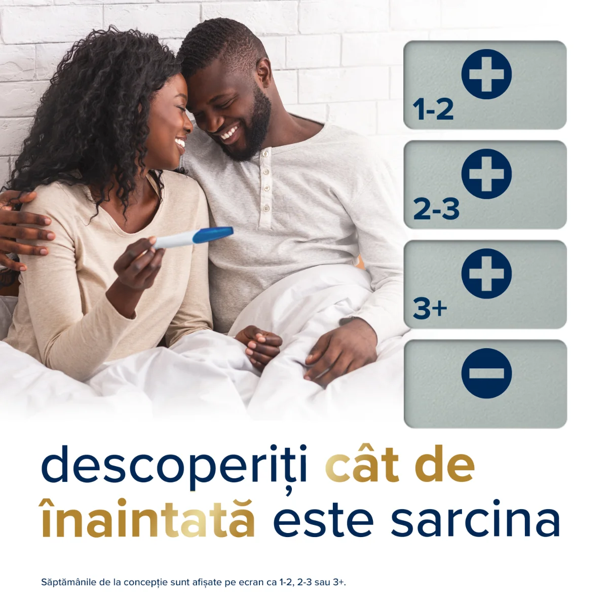 Test de sarcina digital cu indicator de saptamani, 1 bucata, Clearblue