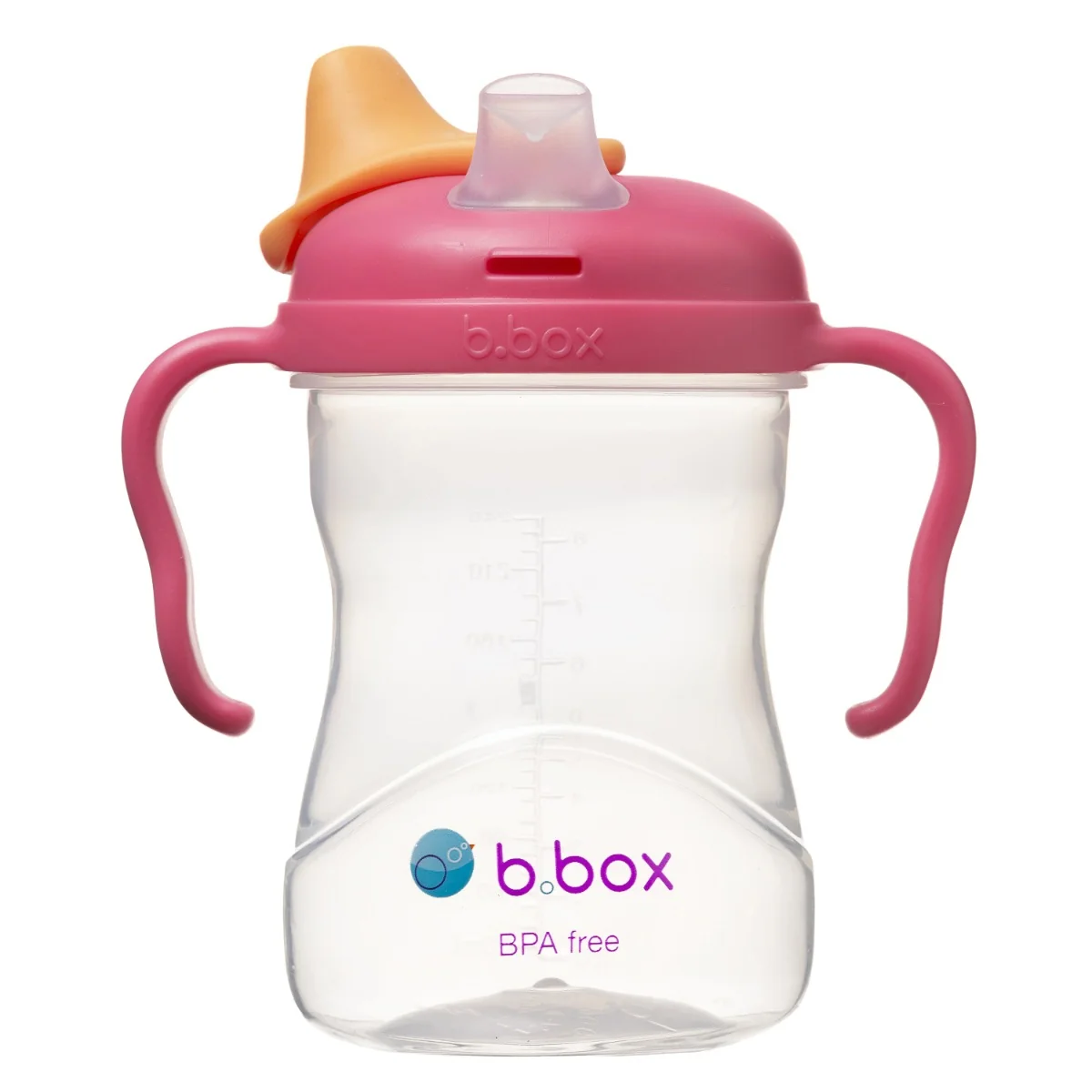 Cana cu 4 capace pentru +4 luni Roz, 240ml, Bbox