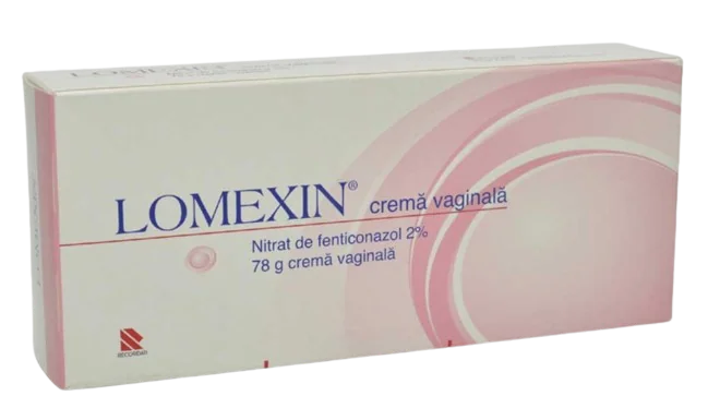 Lomexin 20 mg/g crema vaginala, 78g, Recordati