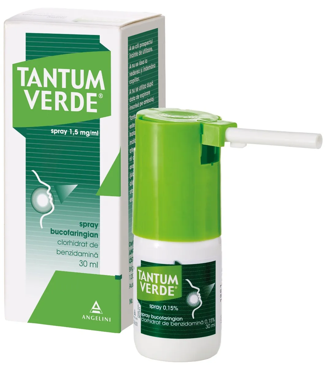 Tantum Verde spray 1,5 mg/ml, 30ml, Angelini 