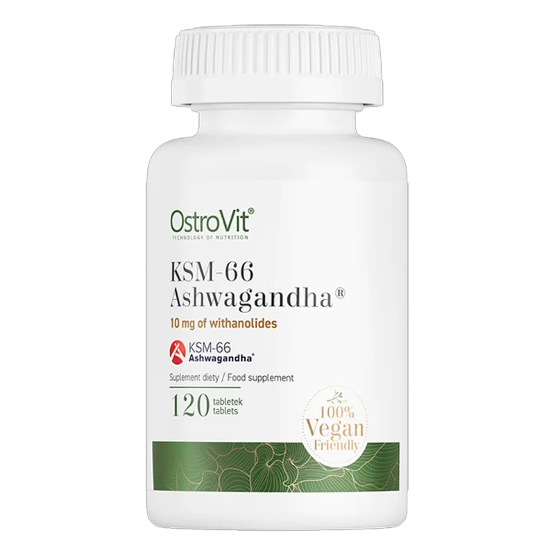 KSM-66 Ashwagandha, 120 tablete, OstroVit