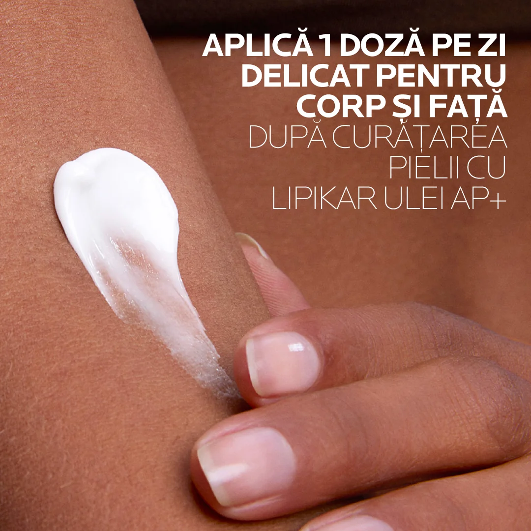 Balsam triplu reparator Lipikar Baume AP+Max, 400ml, La Roche-Posay