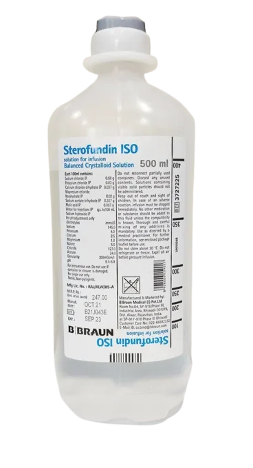 Sterofundin Iso 500ml, 10 flacoane, B. Braun