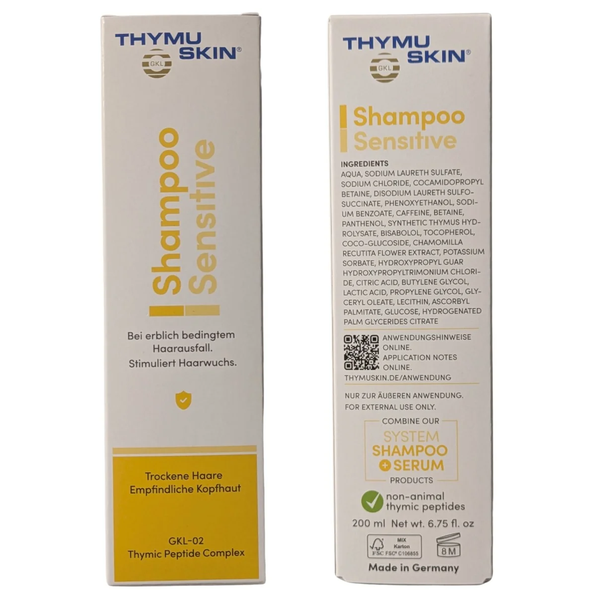 Sampon-tratament pentru alopecia difuza si areata Med, 200ml, THYMUSKIN
