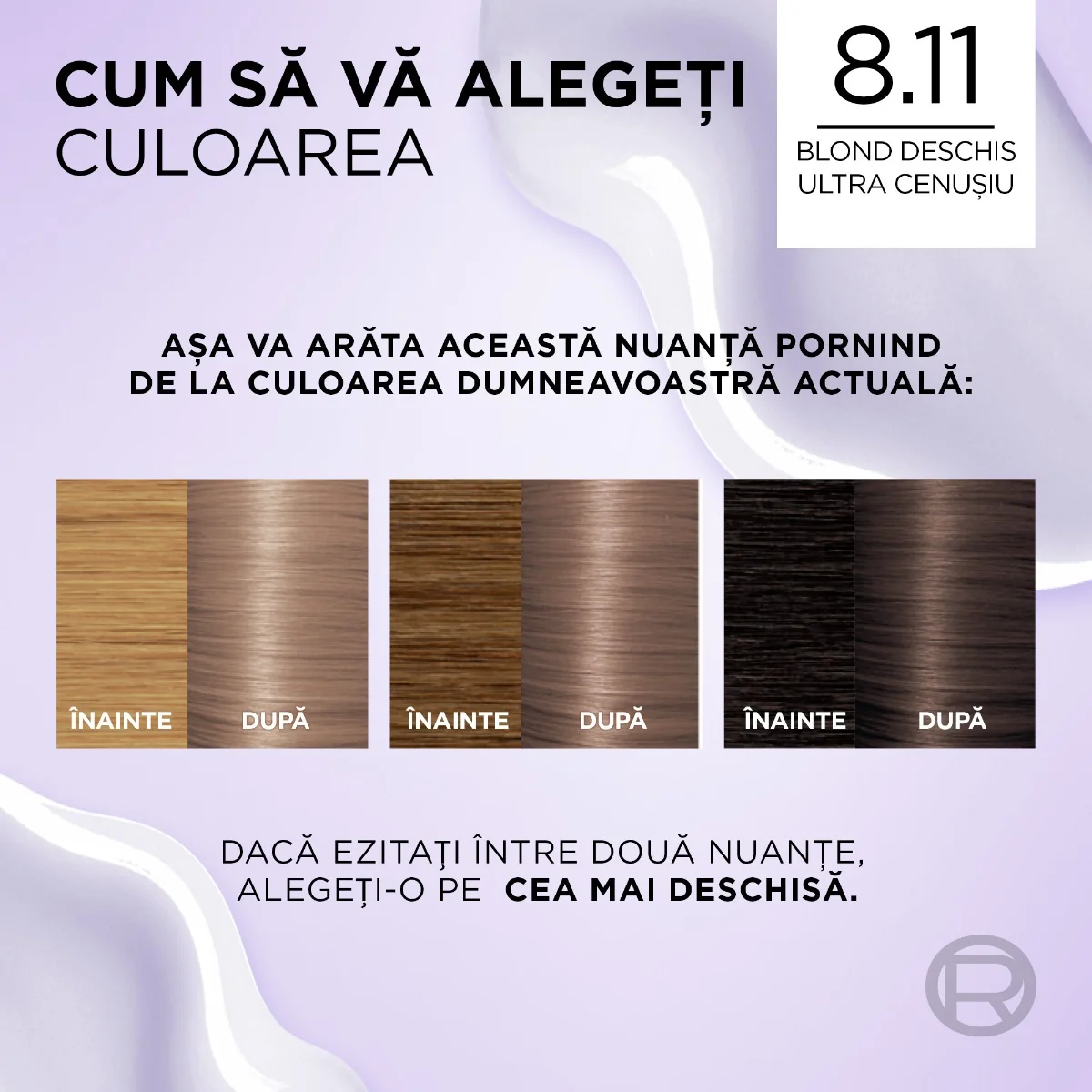 Vopsea de par permanenta Excellence Cool Creme 8.11 Blond Deschis Ultra-Cenusiu, 192ml, L'Oreal Paris