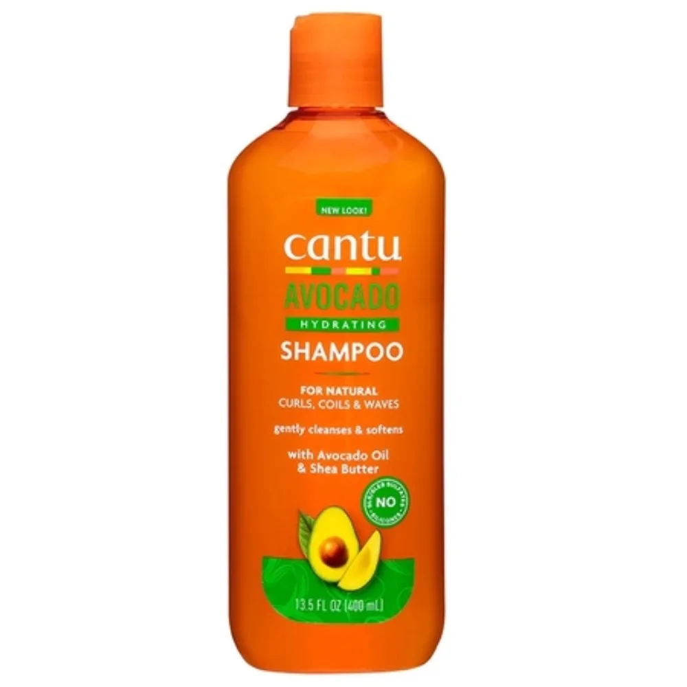 Sampon hidratant cu ulei de avocado si unt de shea, 400ml, Cantu 