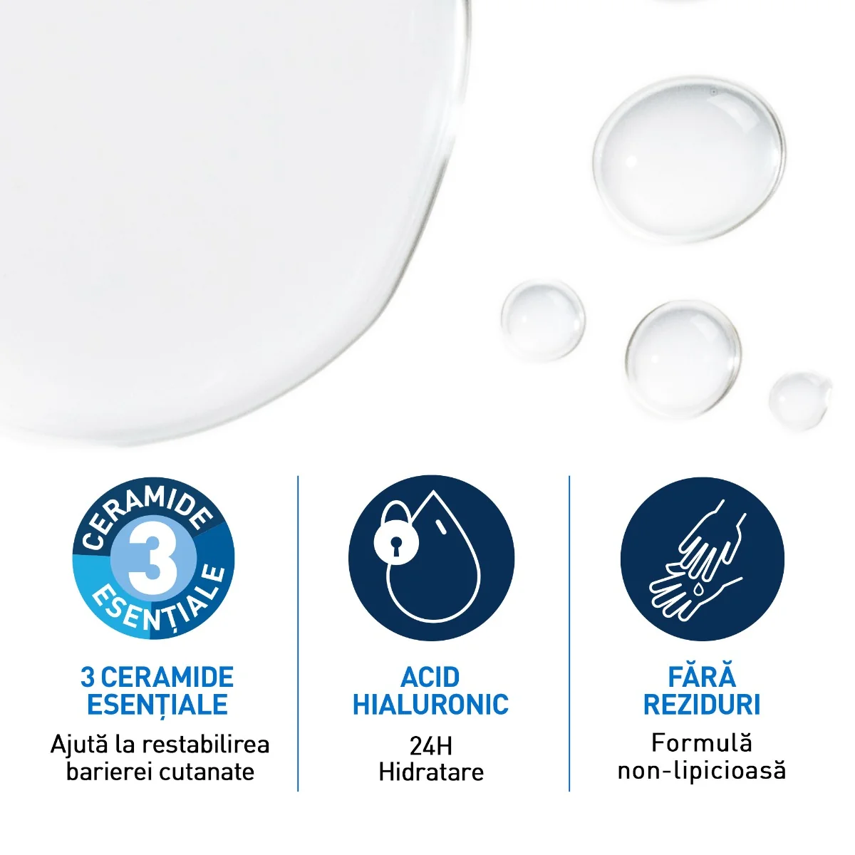Apa micelara hidratanta pentru ten normal si uscat, 400ml, CeraVe