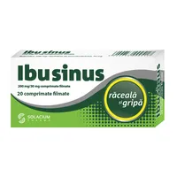 Ibusinus Raceala si Gripa, 20 comprimate, Solacium