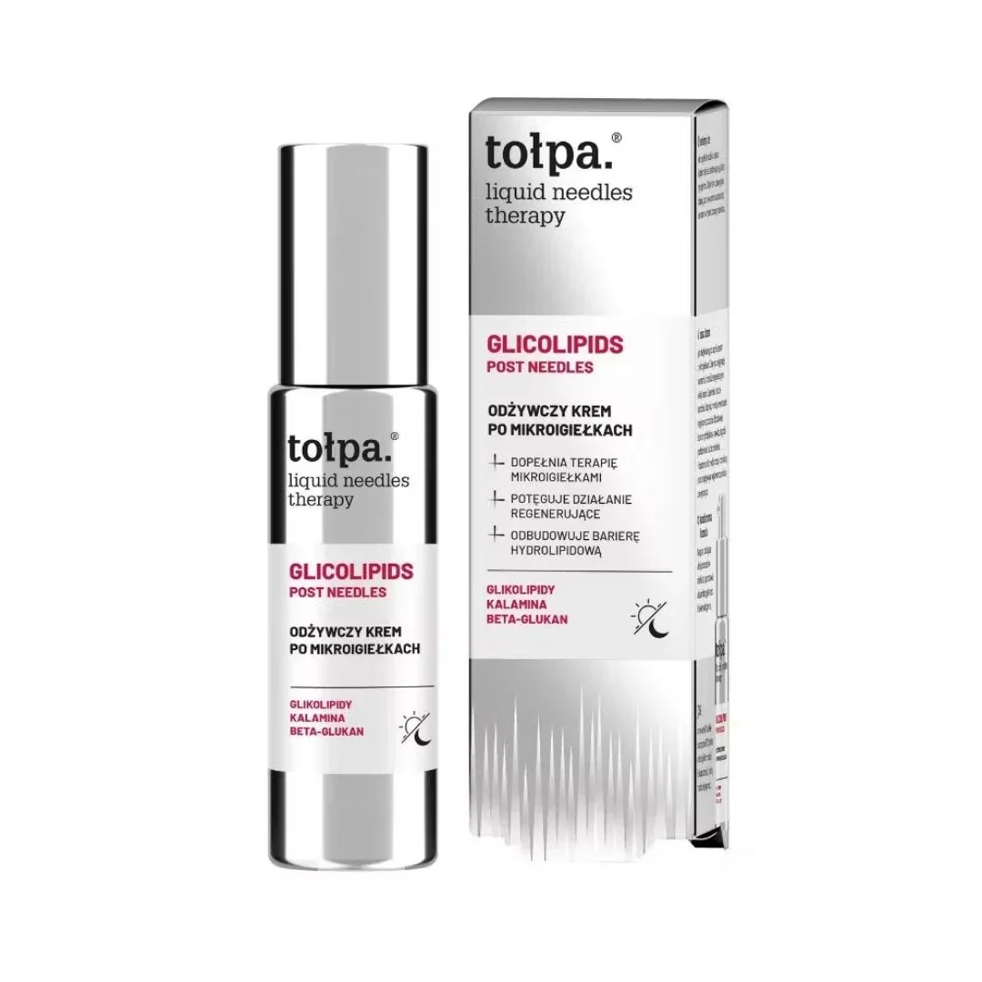 Crema hranitoare dupa tratamentul cu microace Dermo Liquid Needles Therapy, 50ml, Tolpa