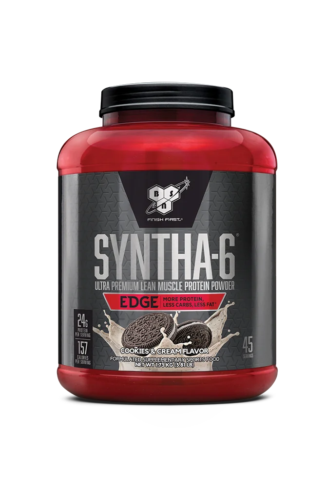 Pudra proteica proteine din zer izolat proteic BSN Syntha 6 EDGE Biscuiți, 1.78kg, BSN