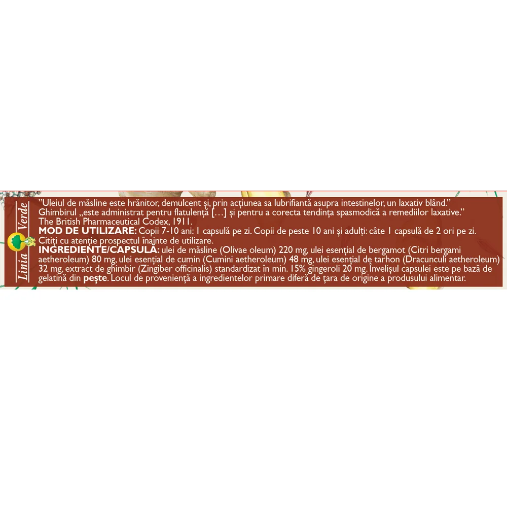 Laxativ atispastic D158, 20 capsule, Fares