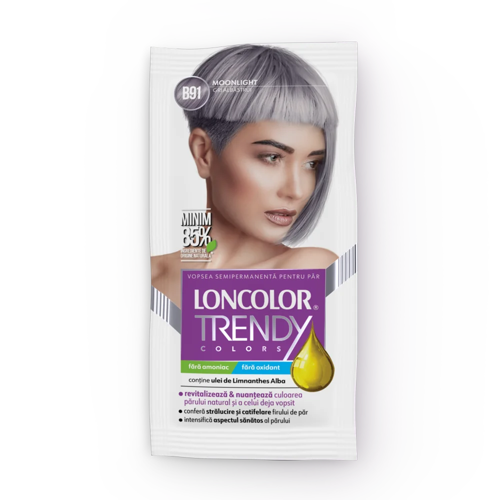 Vopsea de par semi-permanenta Trendy Colors B91, 50ml, Loncolor
