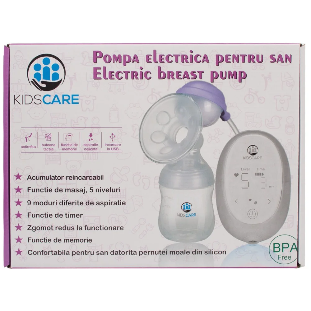 Pompa de san electrica cu acumulator KC132, 1 bucata, KidsCare