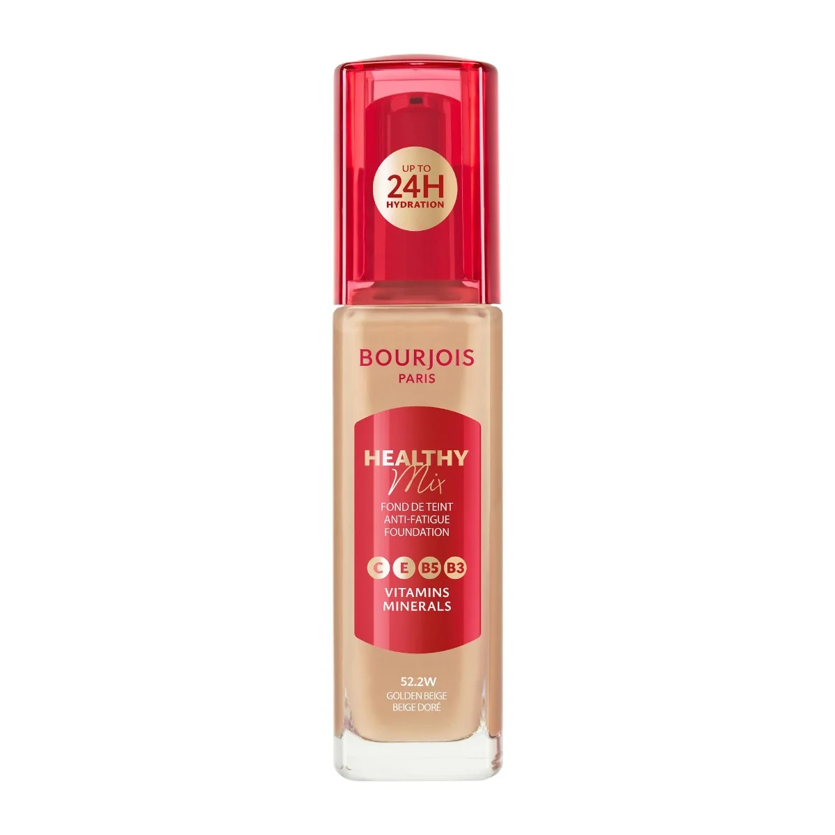 Fond de ten Healthy Mix 52.2W Golden Beige, 30ml, Bourjois