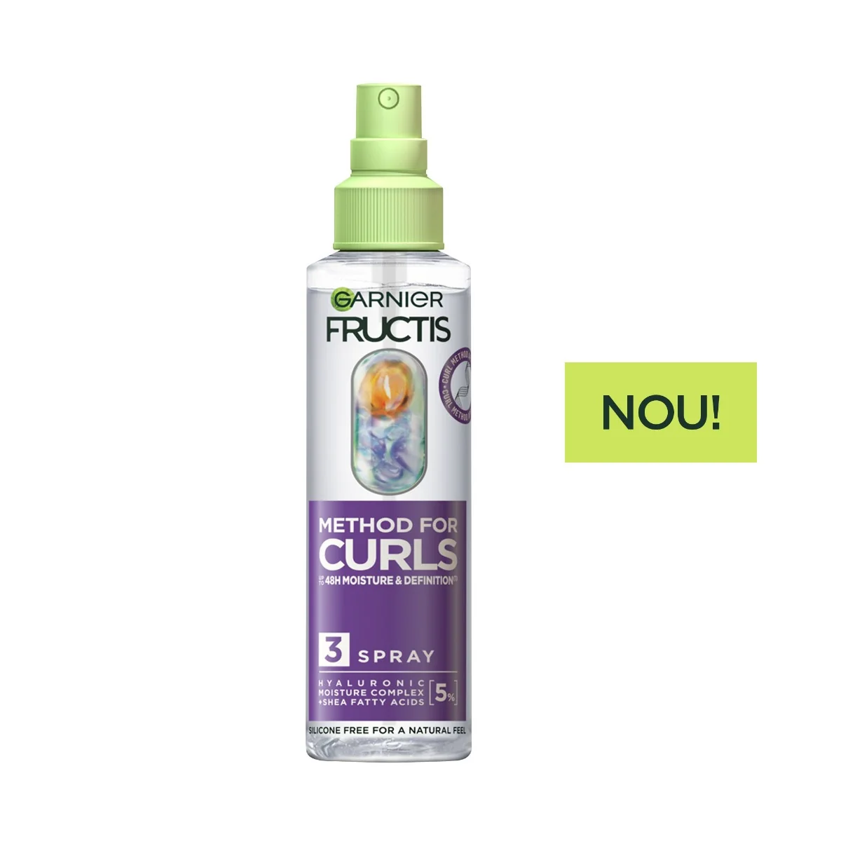 Spray pentru definirea buclelor Fructis Curls Method, 150ml, Garnier