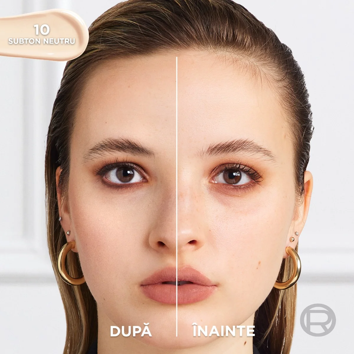 Fond de ten rezistent la transfer Infaillible 32H Fresh Wear 10 Fair Light, 30ml, L'Oreal Paris