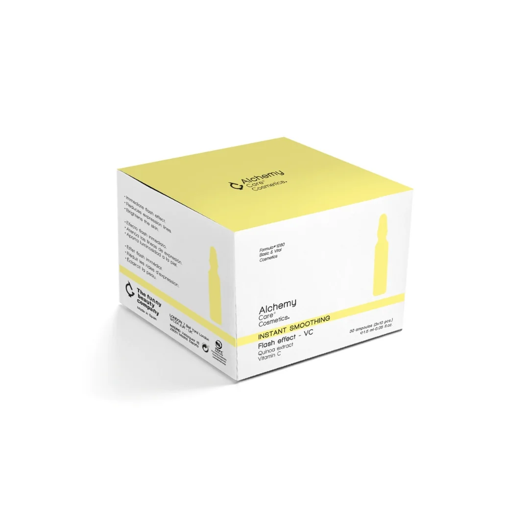 Fiole concentrate cu Vitamina C Flash Effect, 30 x 1.5ml, Alchemy