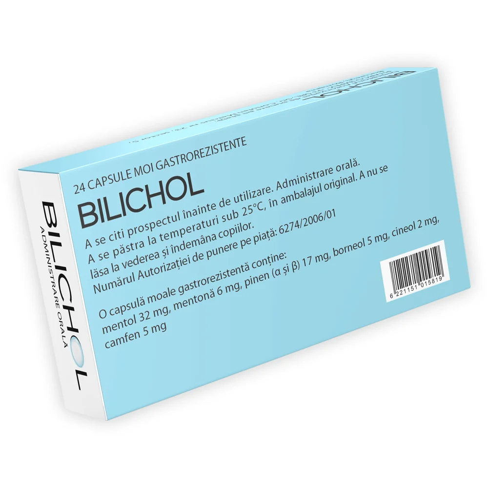 Bilichol, 24 capsule, Pharco