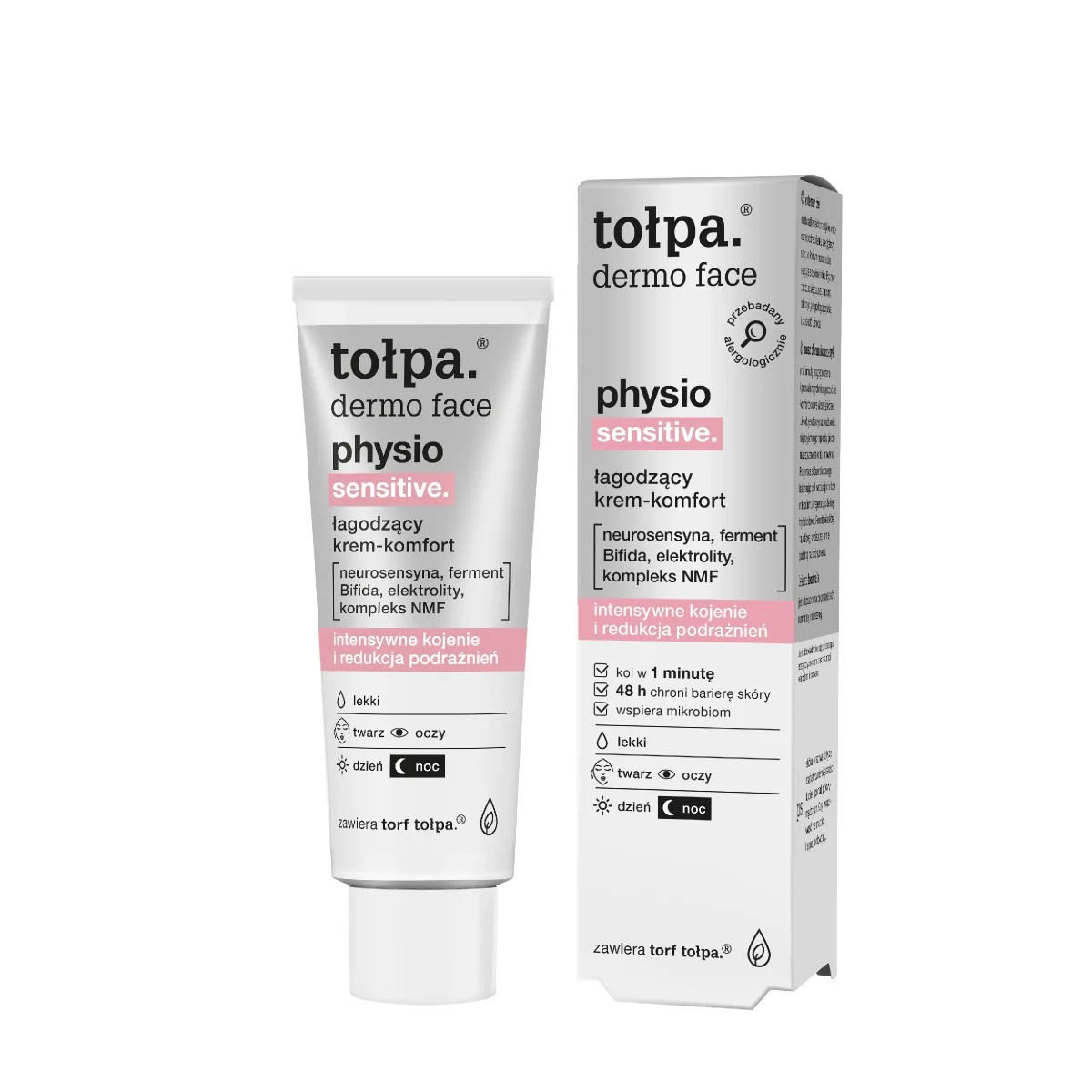 Crema calmanta pentru piele sensibila Dermo Face Physio Sensitive, 40ml, Tolpa