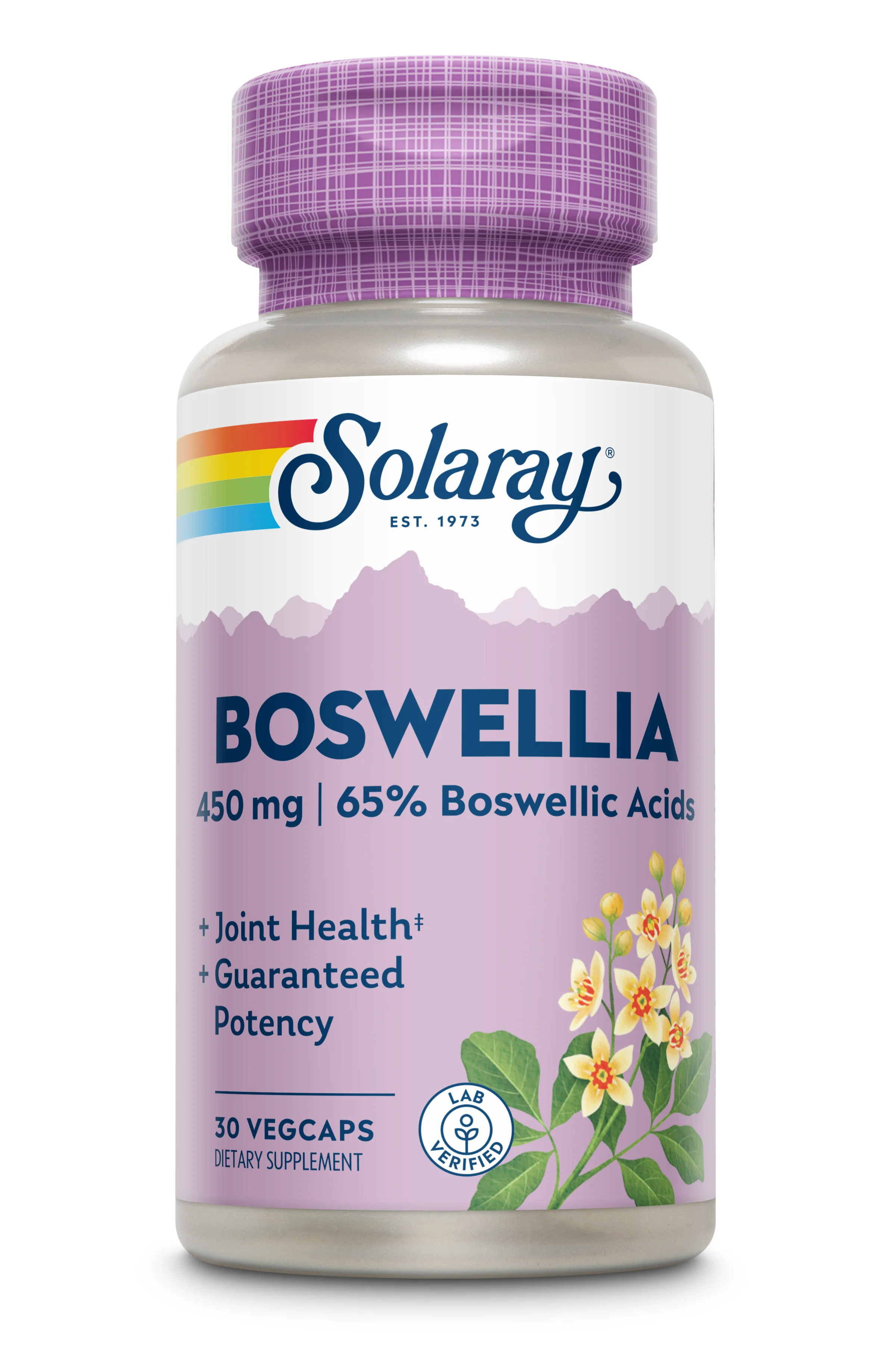 Boswellia 450mg Solary, 30 capsule vegetale, Secom